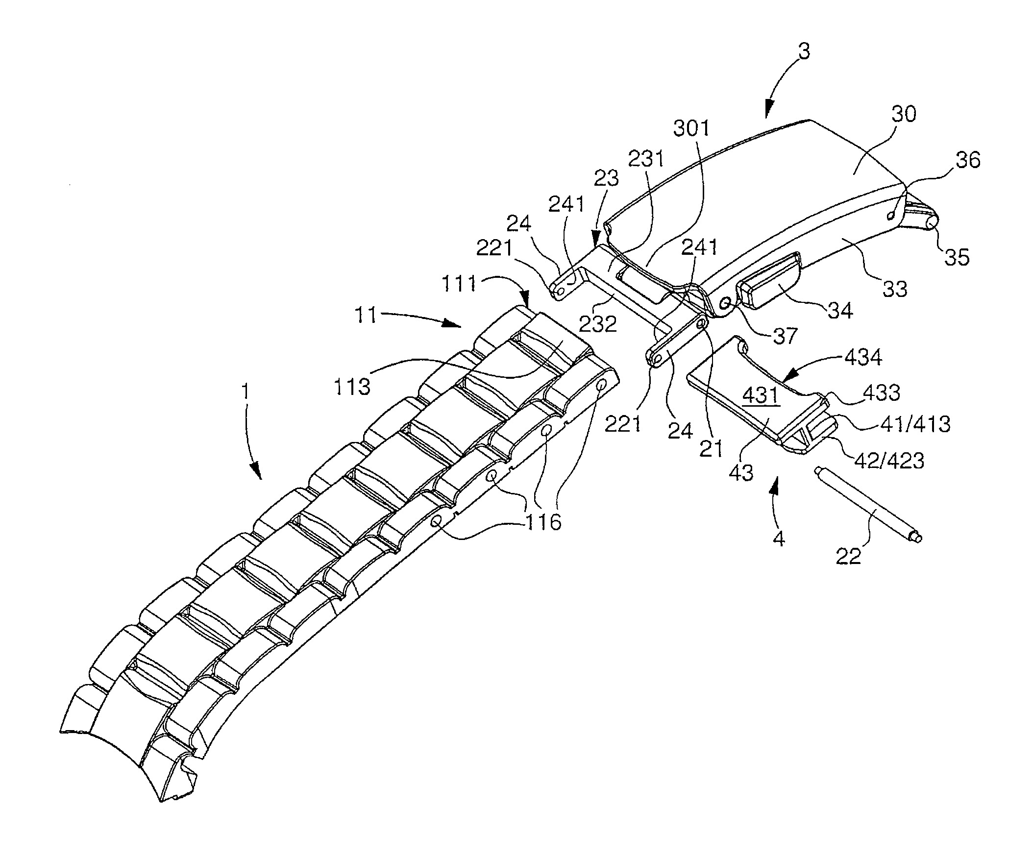 Anti-rotation link