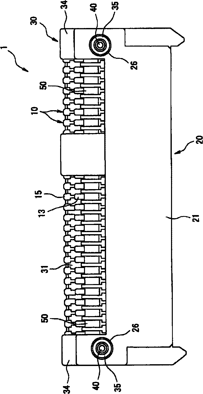 Floating connector