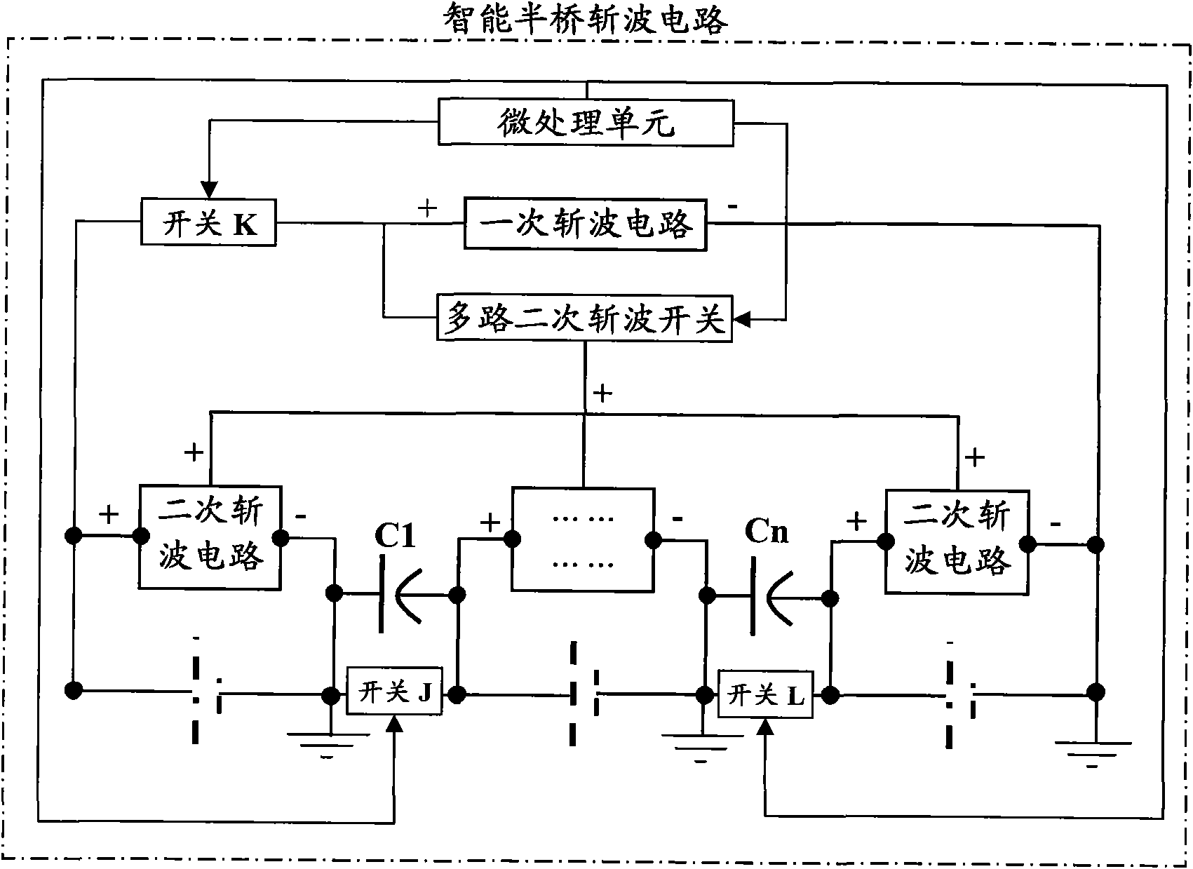 Control strategy of storage battery non-damage rapid balanced charger