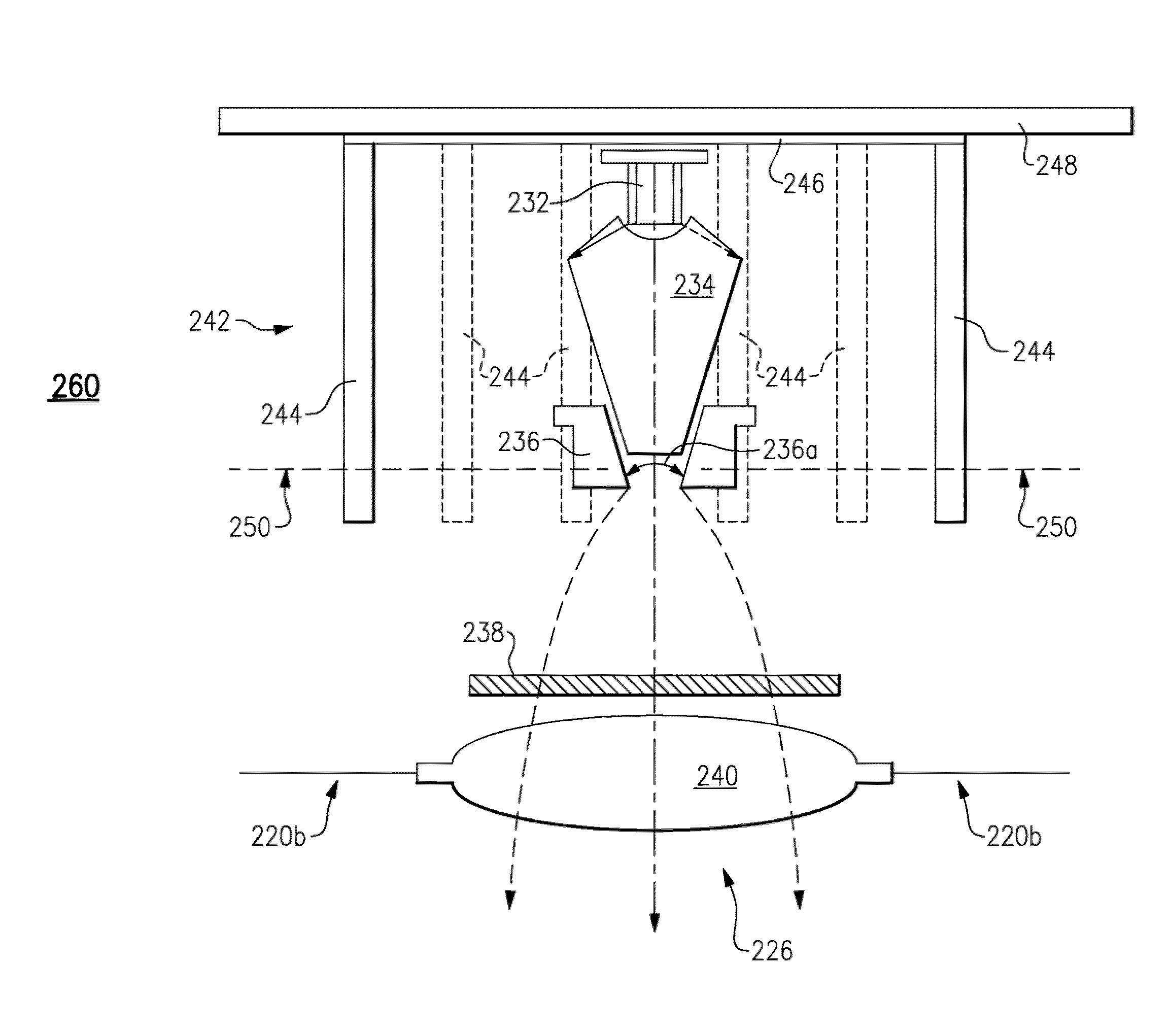 Examination light apparatus with touch-less control