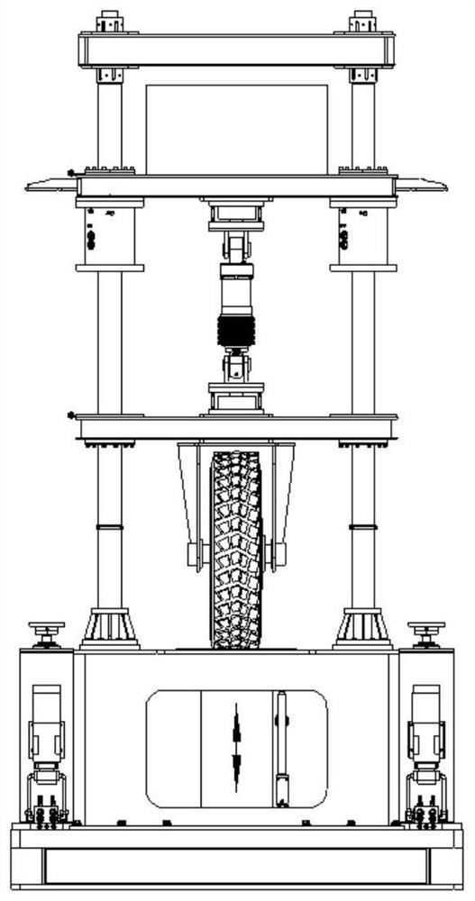 A kind of oil and gas suspension test bench