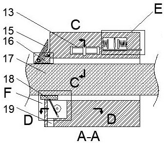 Automatic snow and ice removing device capable of sensing cable snow accumulation condition