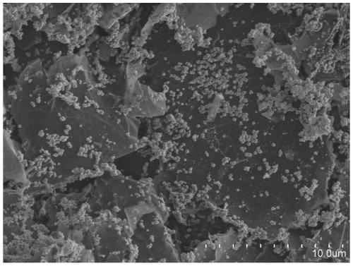 a fe  <sub>3</sub> o  <sub>4</sub> Preparation method of quasi-cubic particle/multilayer graphene composite material