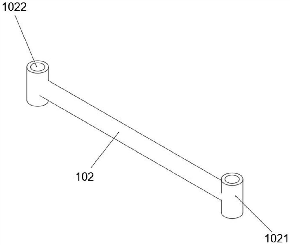 Animal husbandry hoof trimming fixing device based on simultaneous positioning of multiple feet