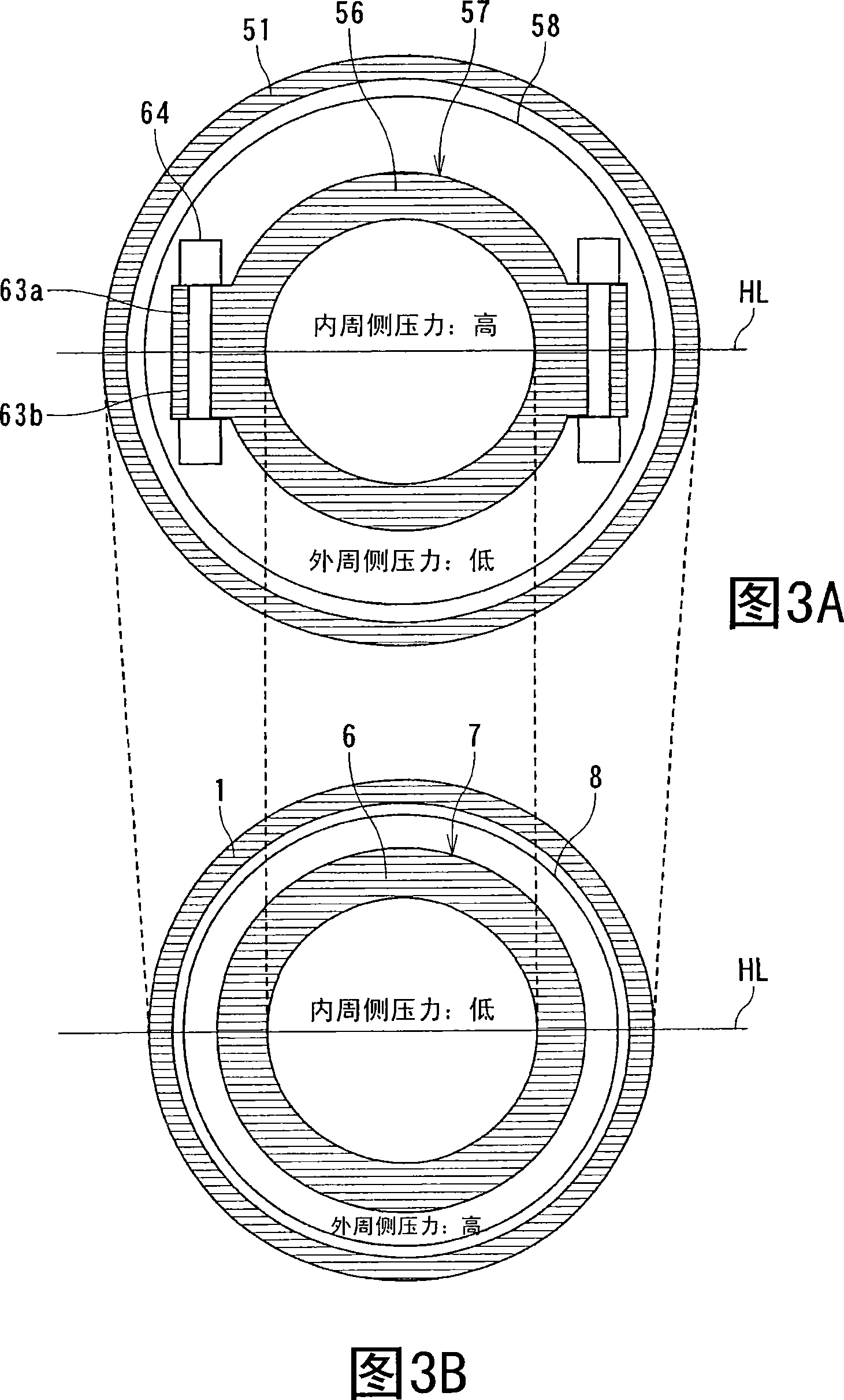 Turbine nozzle support device and steam turbine