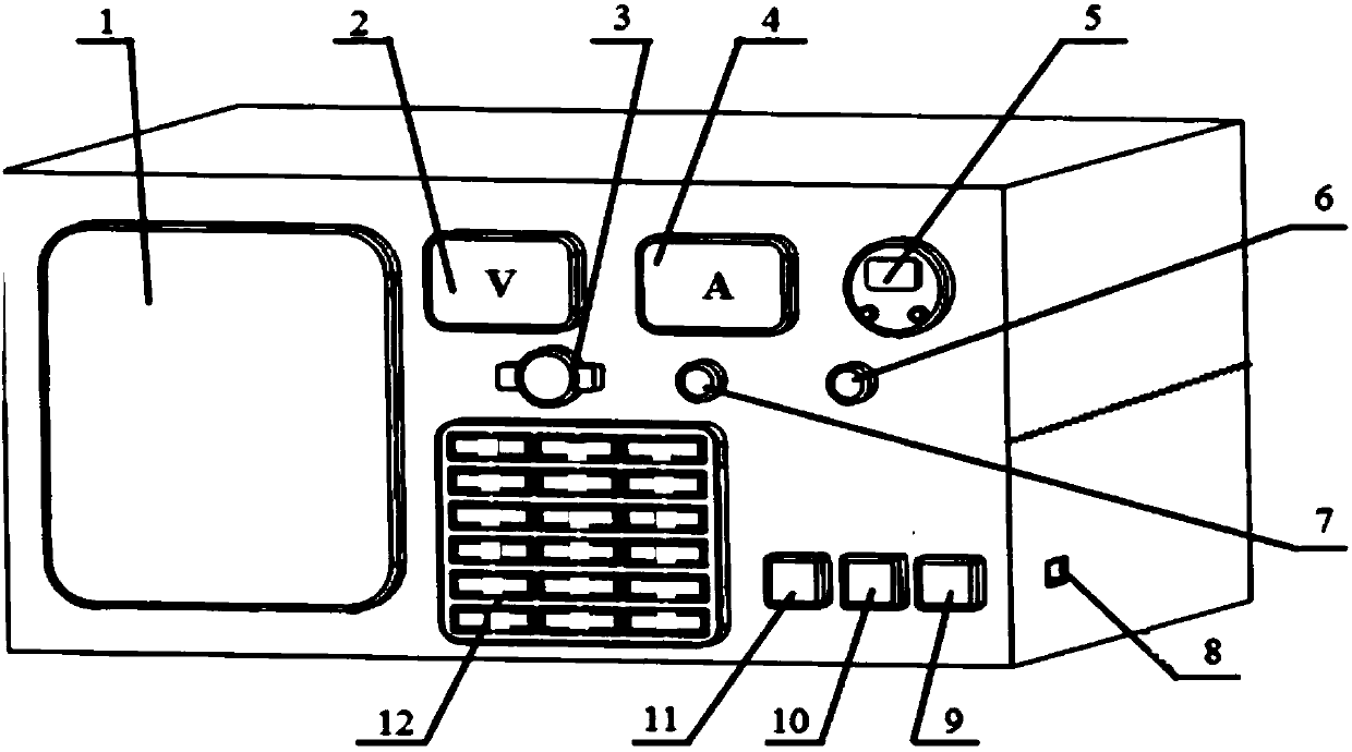 Electrochemical method and device for structural steel designation sorting