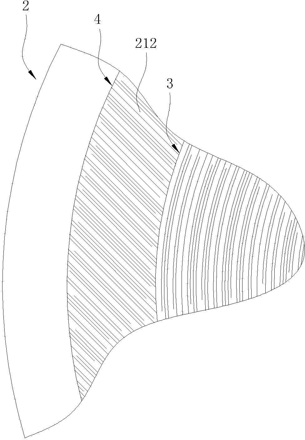 Plastic eyeglass capable of improving eccentricity and manufacturing method thereof