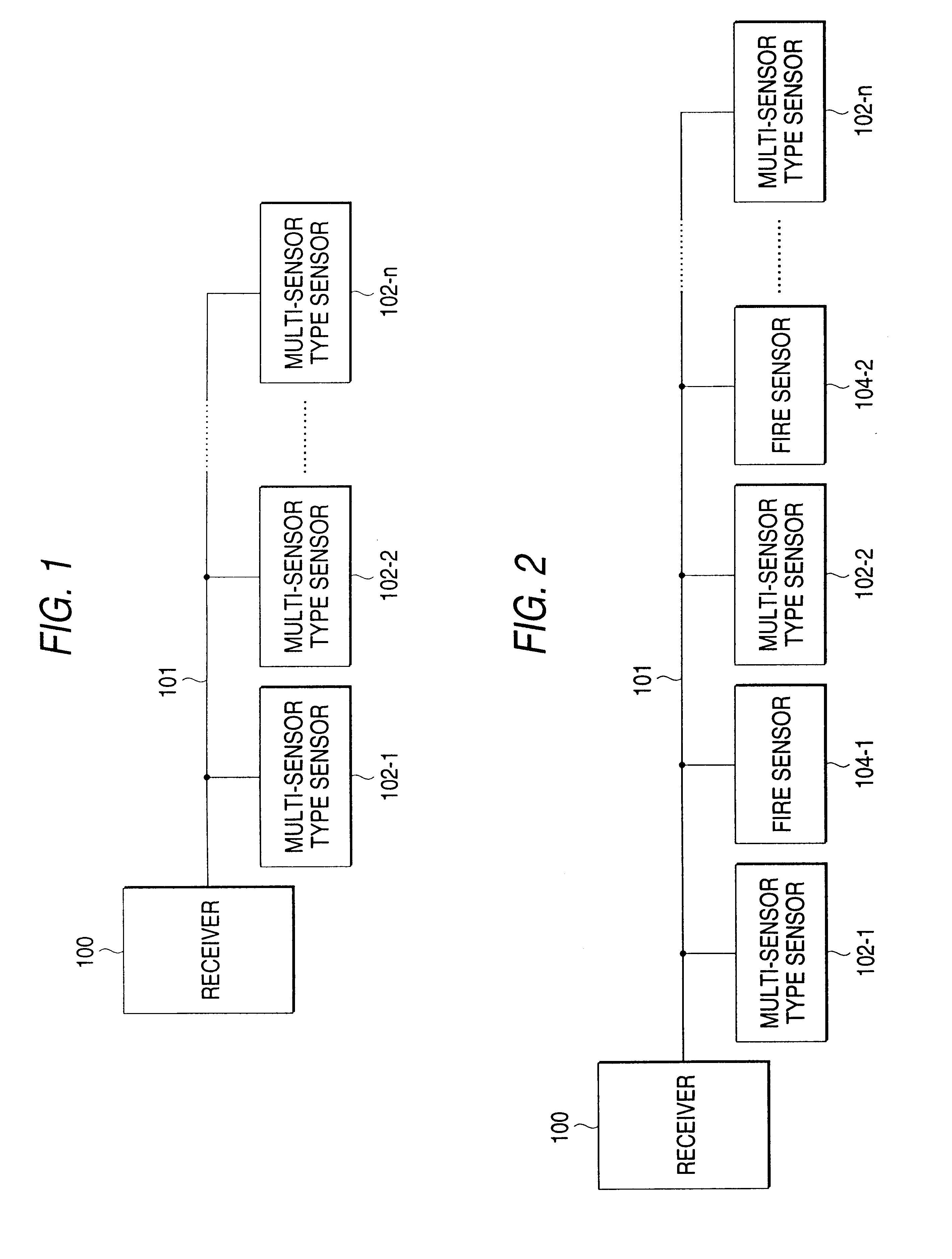 Fire monitoring system and fire sensor