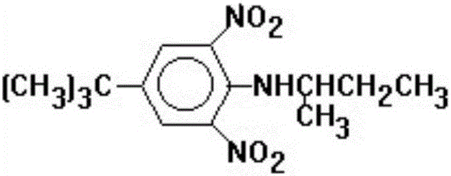 Bud control agent composition capable of reducing bud control agent pesticide residue in tobacco leaves