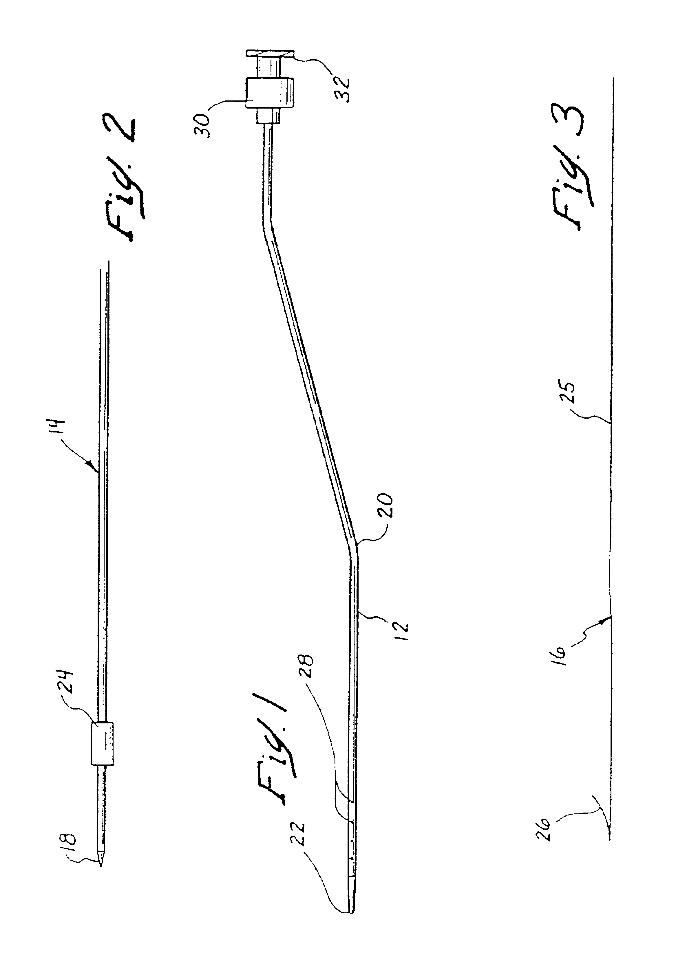 Methods and apparatus for securing medical instruments to desired locations in a patient's body