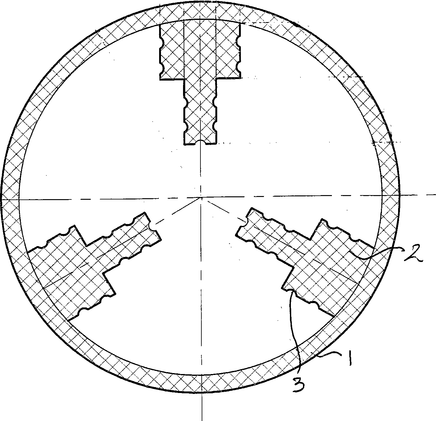 Artificial nerve implant with path for guiding growth