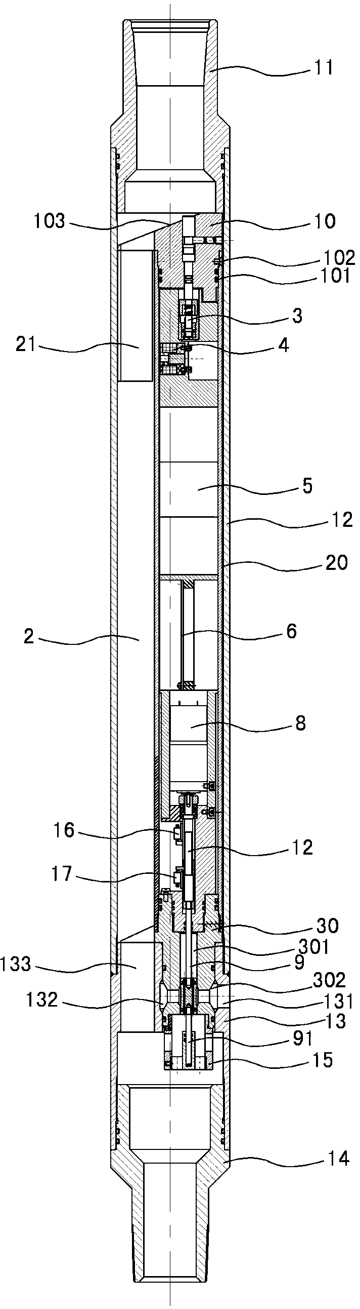 Layered exploitation control method for petroleum and magnetic control bottom-hole regulator