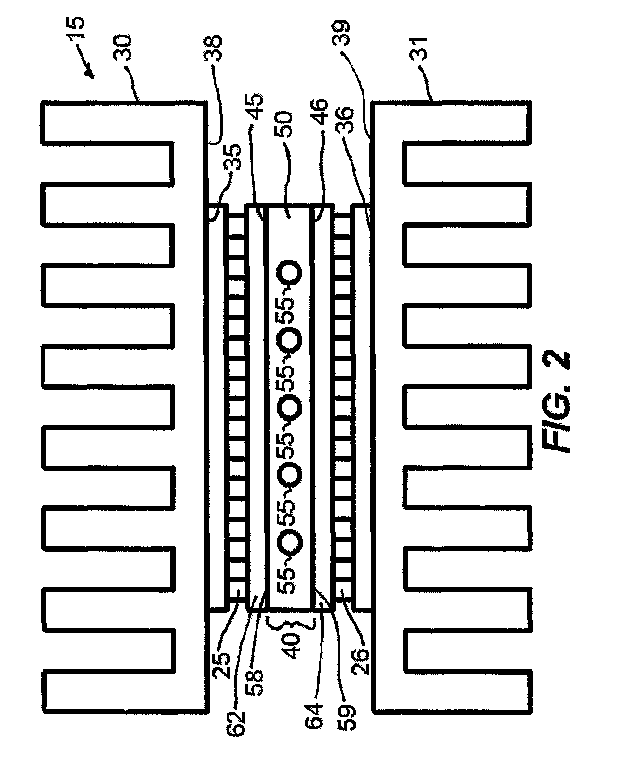 Thermocycler and sample vessel for rapid amplification of DNA