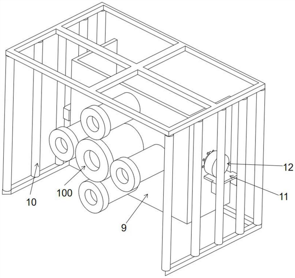 Magnetic control underwater camera device