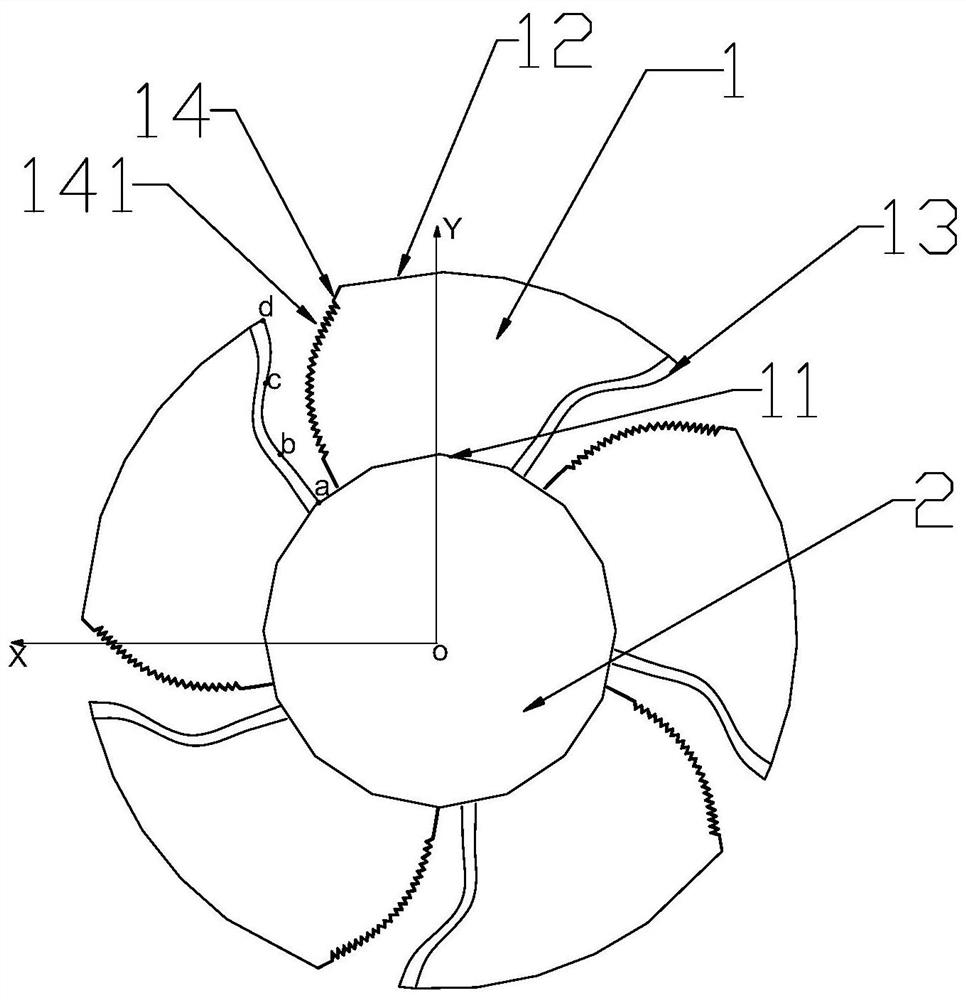 A Bionic Axial Flow Wind Wheel