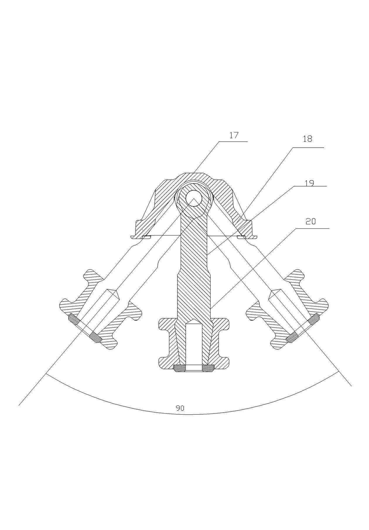 Front suspension system for motorcycle