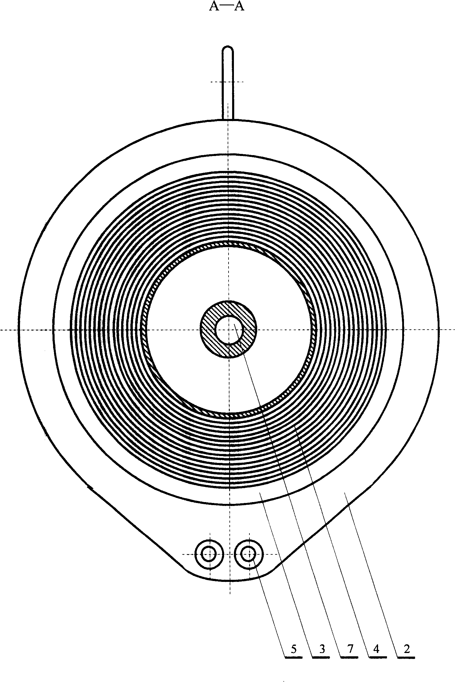 Non-mechanical friction damping automatically controlling speed method and device thereof thereof