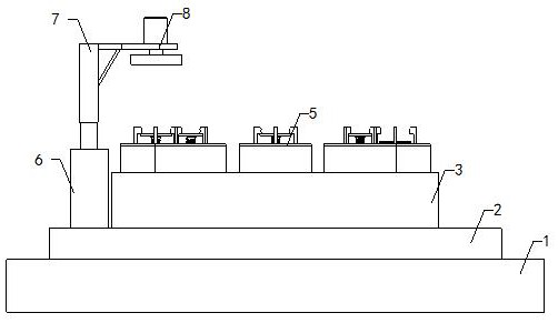 Automatic cap pressure welding equipment for lithium battery assembly