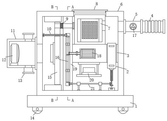 Indoor air purification device for formaldehyde purification