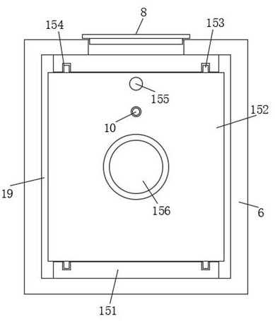 Indoor air purification device for formaldehyde purification