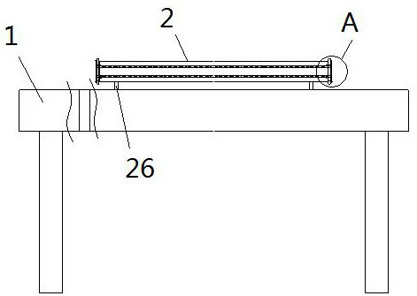 A special desk for computer with cable management mechanism