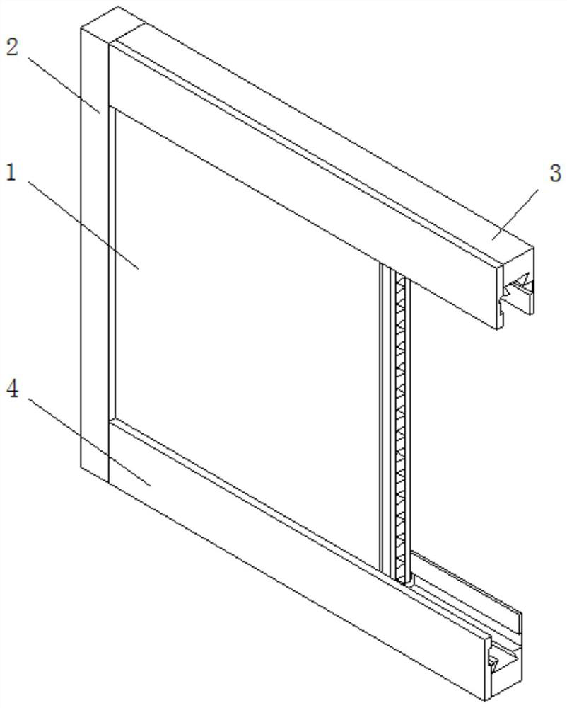 Integrated wallboard for decoration of building wall surface