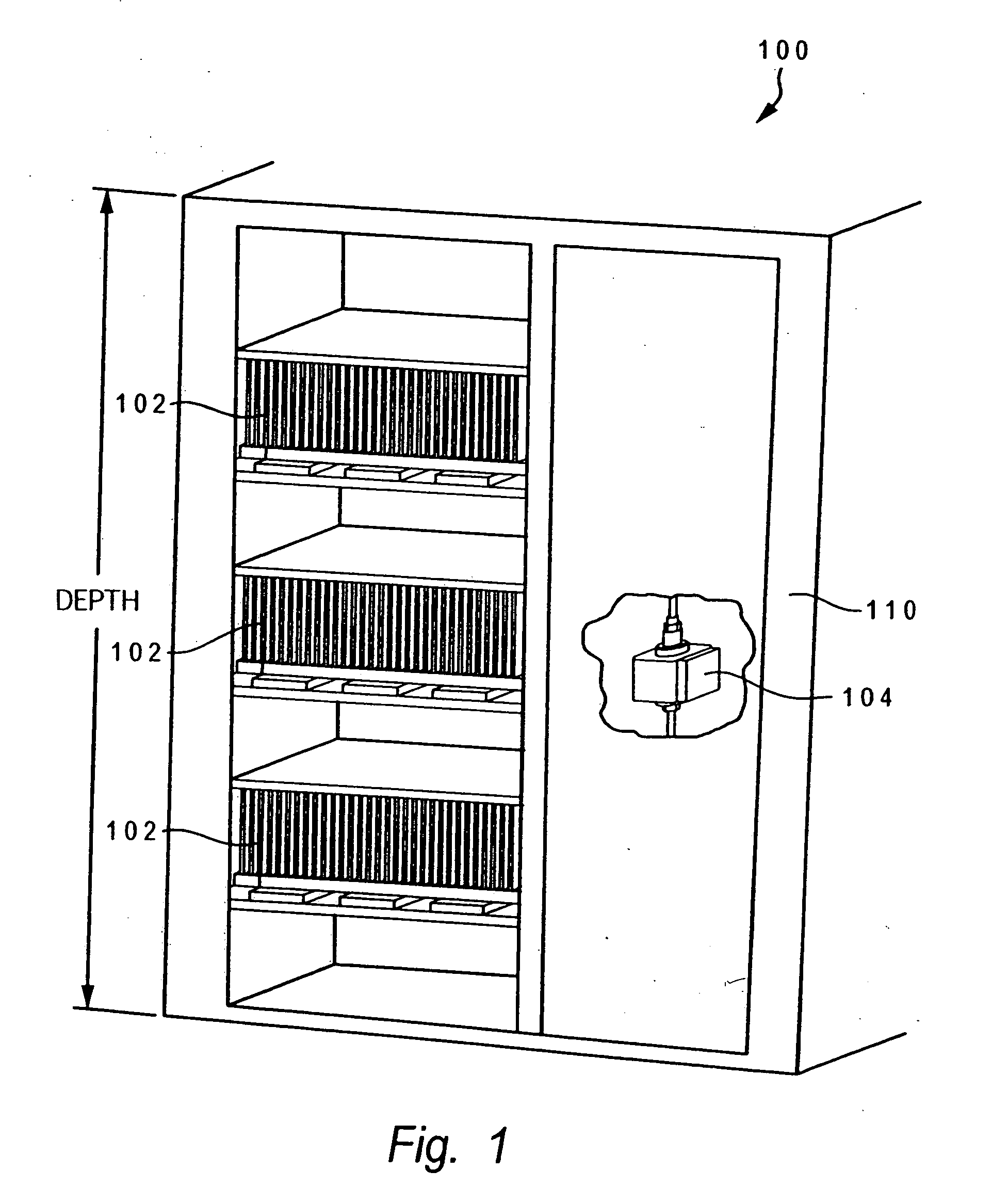 Thermal control system for rack mounting