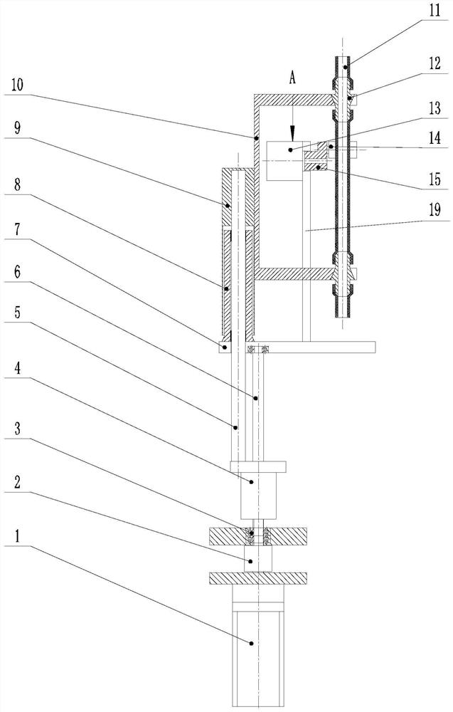 Linear type movable pipe peristaltic pump