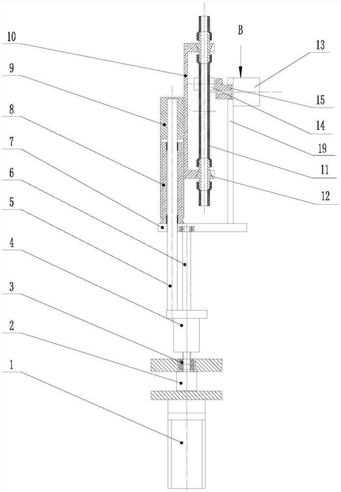 Linear type movable pipe peristaltic pump