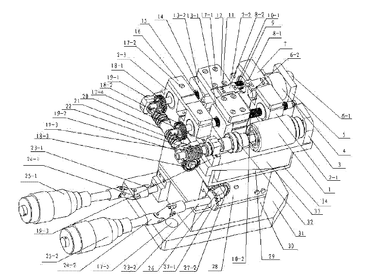 Trans-scale micro-nano scale in situ tension compression mechanical property test platform