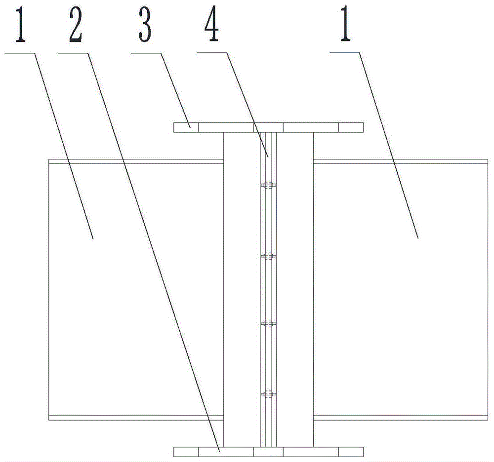 A self-resetting energy-dissipating connection device and energy-dissipating shock absorbing method