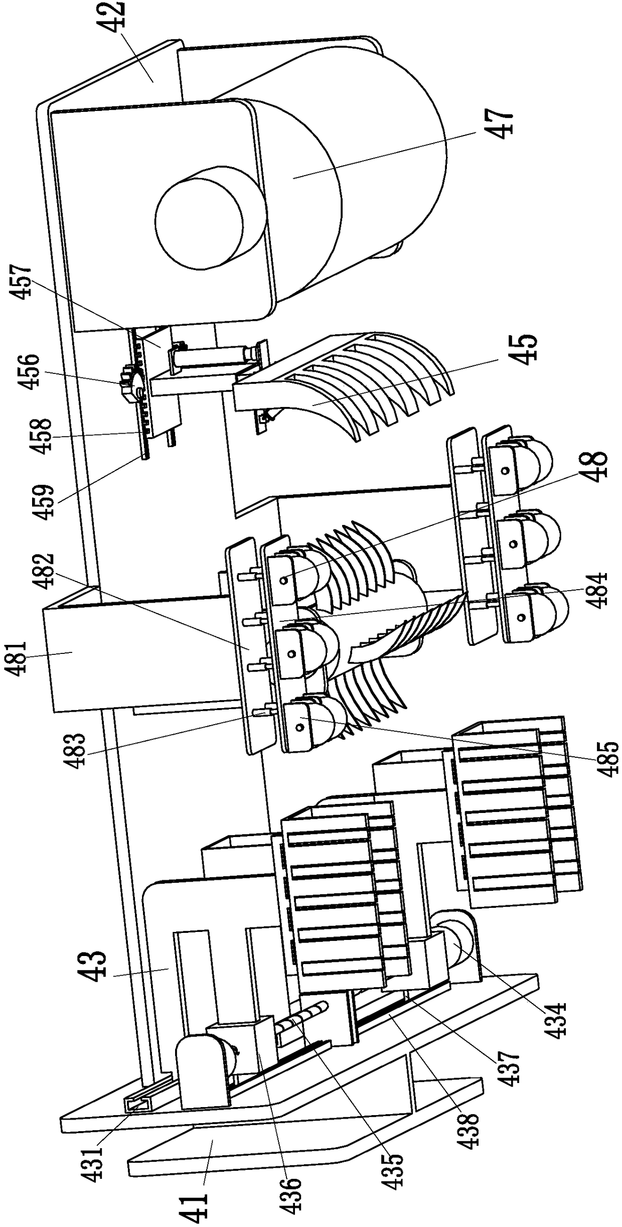 Direct-buried 1KV polyvinyl chloride insulated power cable laying machine with intelligent backfilling