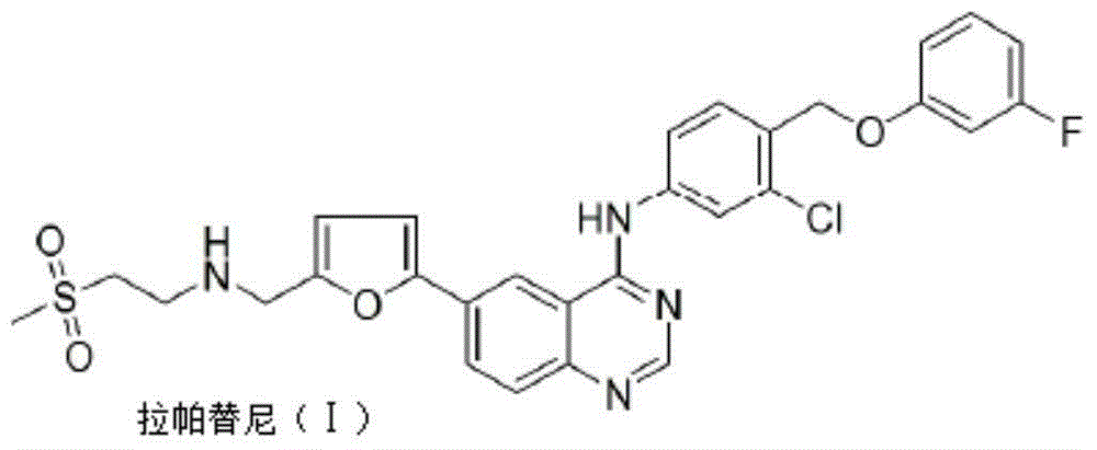 Lapatinib preparation method