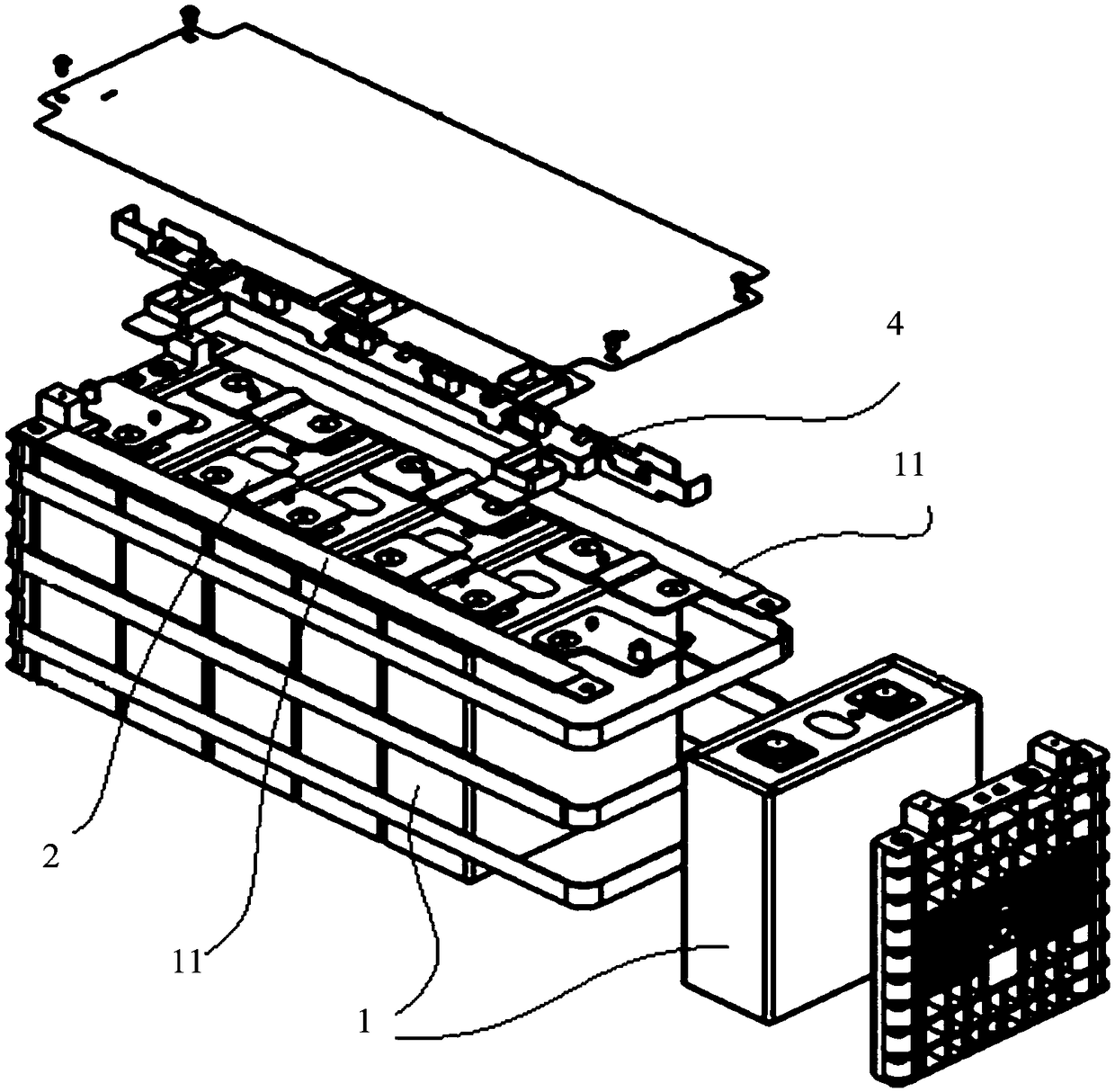 Battery device and new energy vehicle