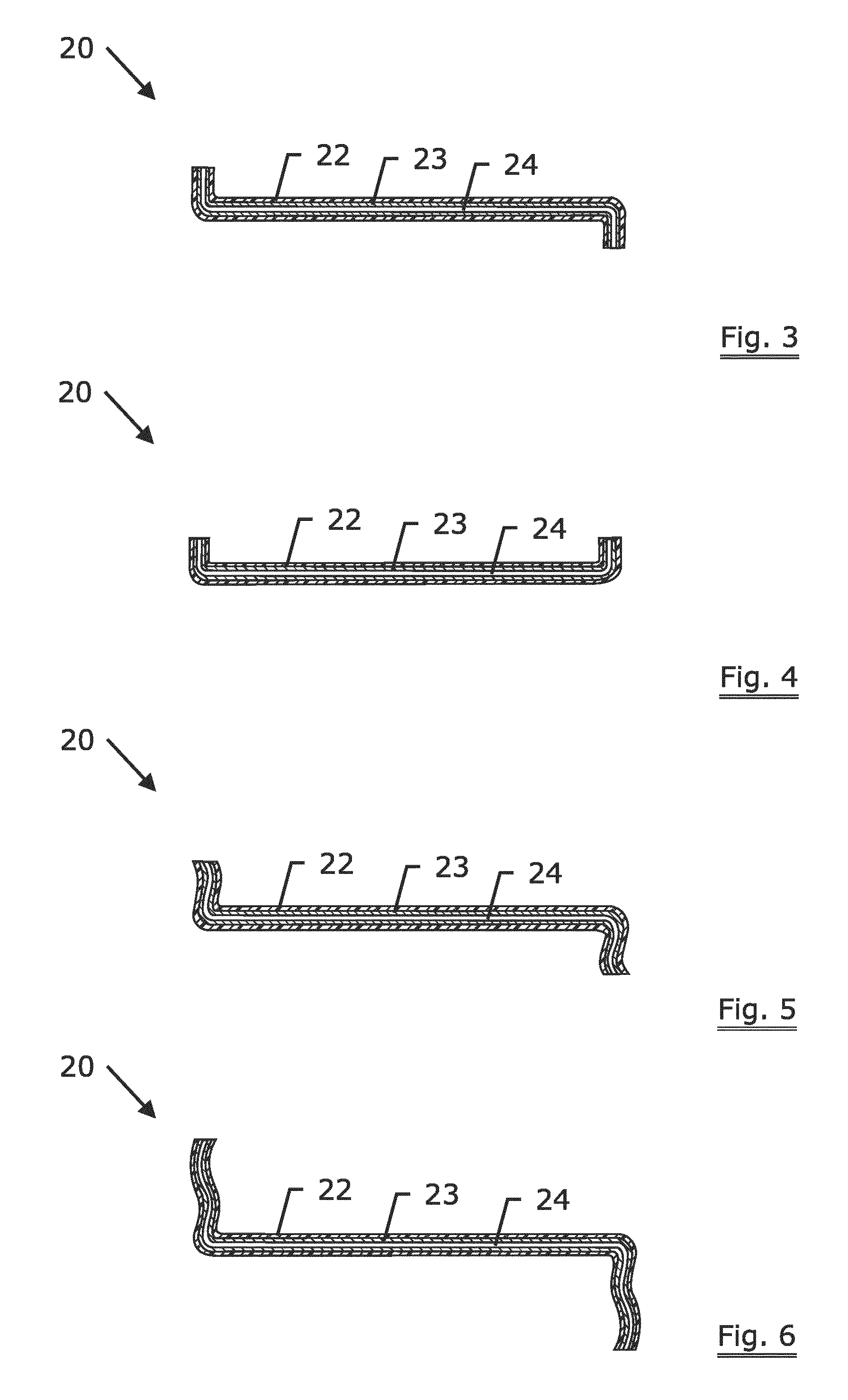 Binding element for a building wall structure