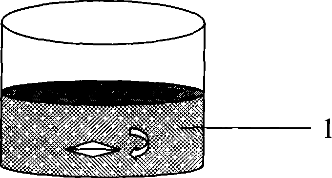 One-step cover closing method of electronic paper micro-cup and cover closing material