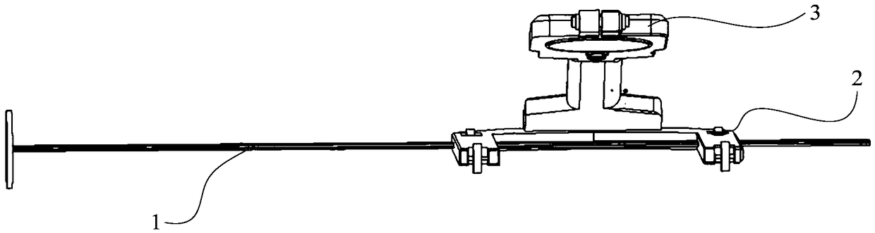 Clamping device for line drawing and grinding tools