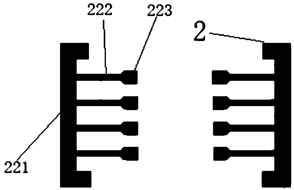 Hydrolysable plane wire arranging housing used for transient circuit