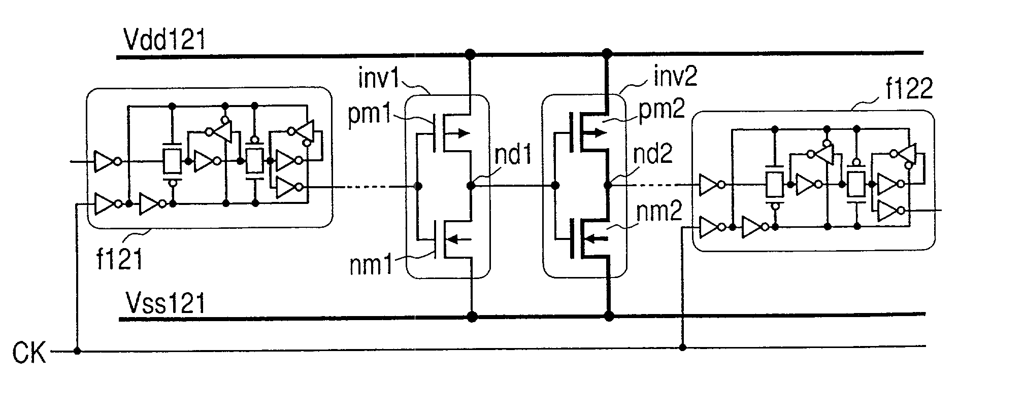 Semiconductor integrated circuit device, storage medium on which cell library is stored and designing method for semiconductor integrated circuit