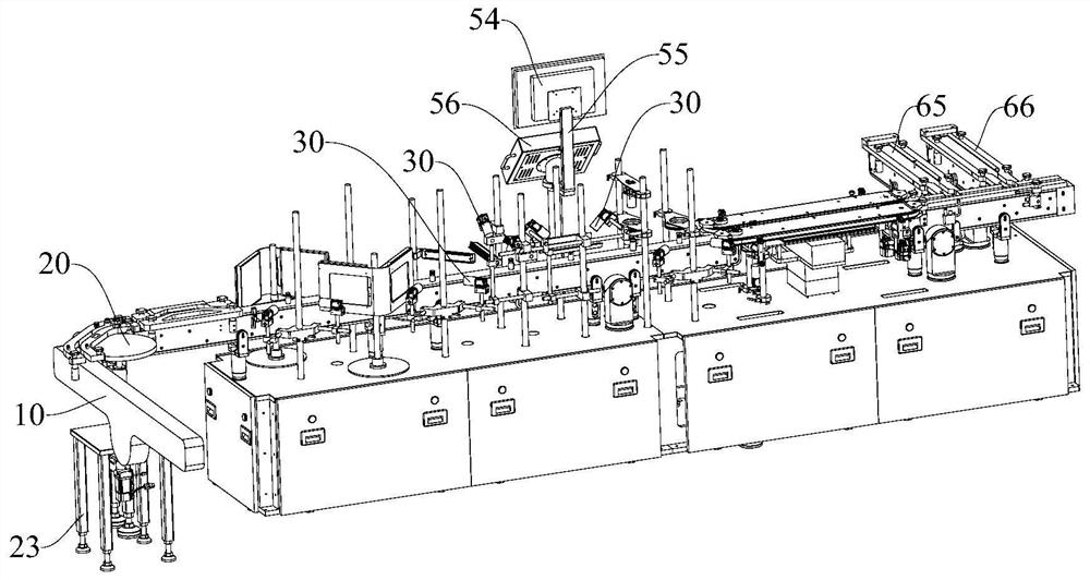 Bottle body removing device and bottle body detection equipment