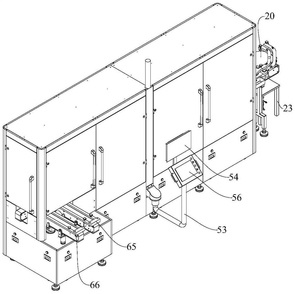 Bottle body removing device and bottle body detection equipment