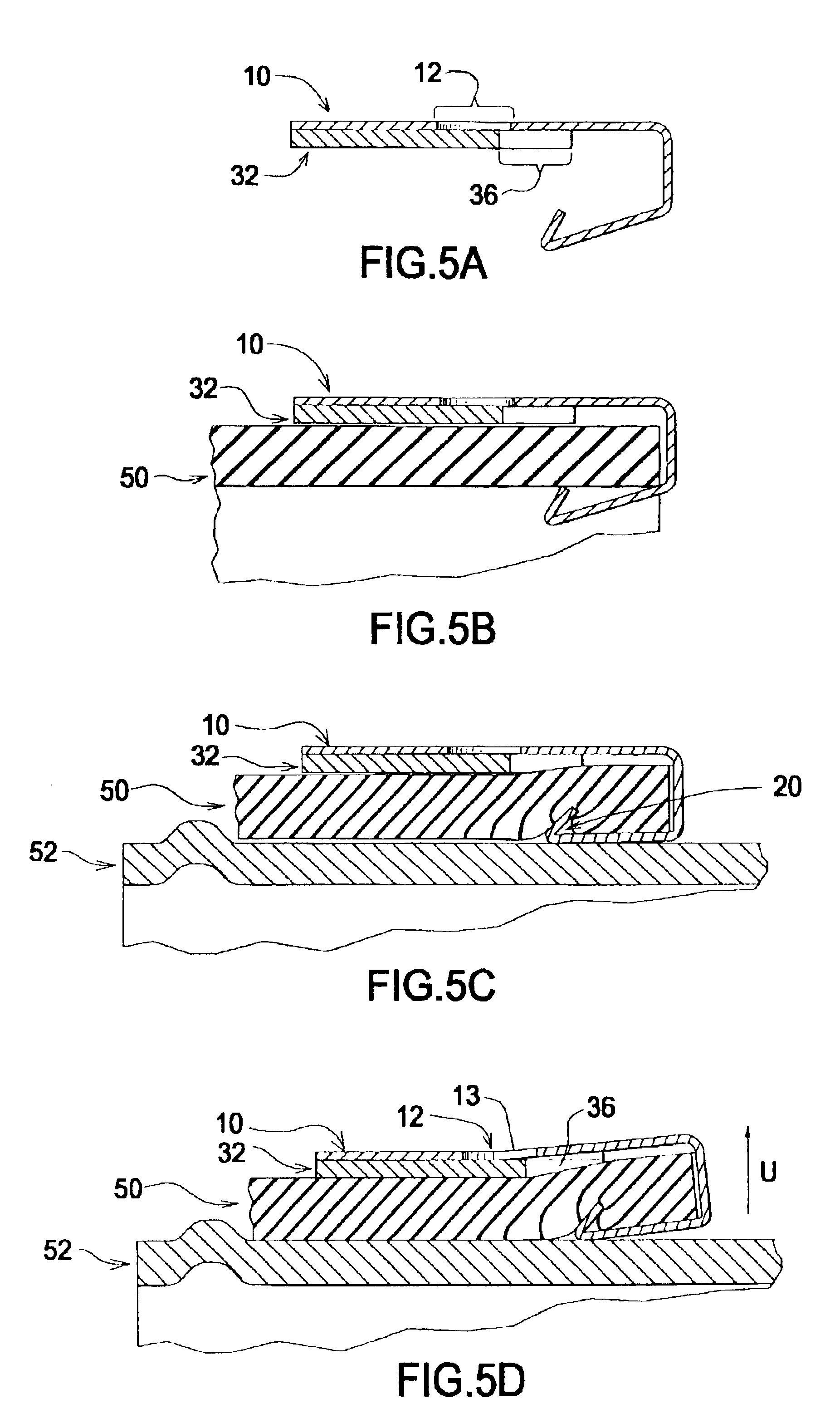 Locator tab and associated hose clamp