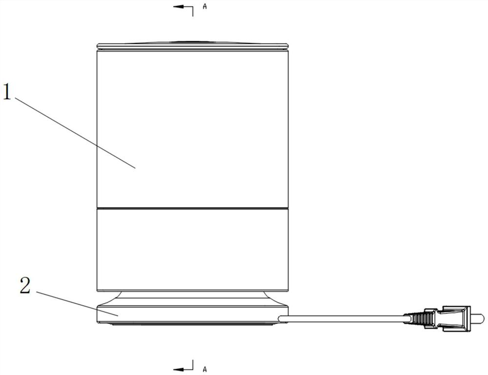 Cartridge-type negative ion sterilization, deodorization and freshening machine