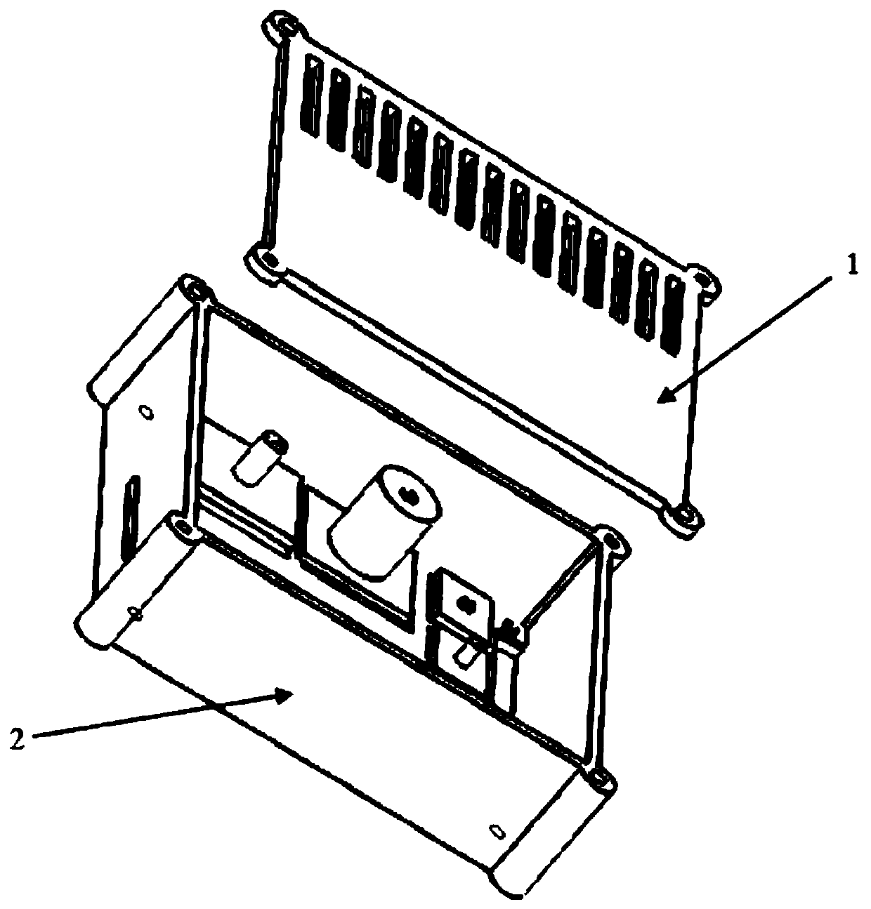 Battery leakage detector and detection method thereof