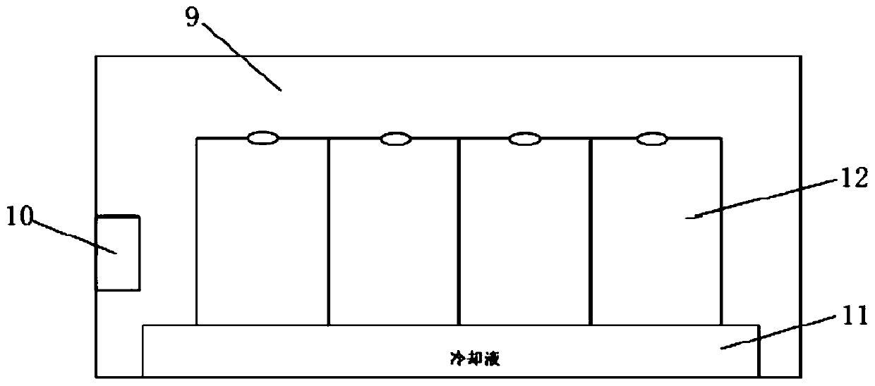 Battery leakage detector and detection method thereof