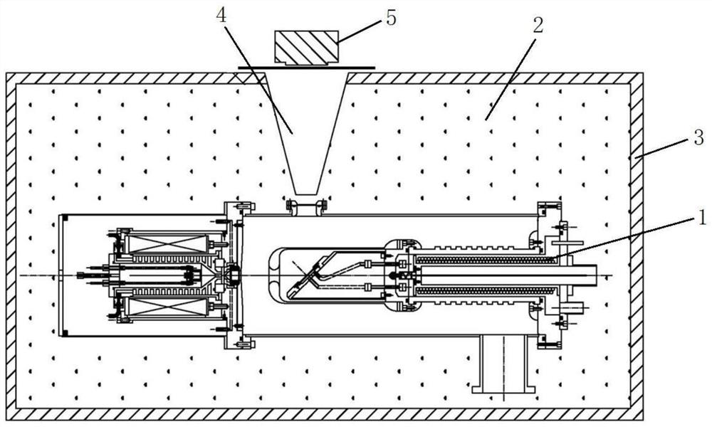 Thermal neutron transmission imaging method and imaging device based on compact D-D neutron source