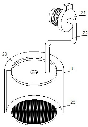 Tomentum removing device for selenium-zinc-rich dandelion planting and implementation method thereof