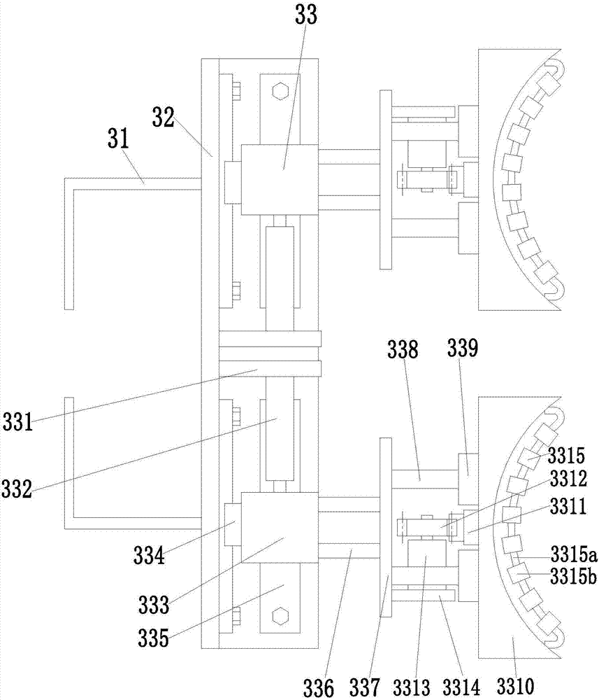 A two-leg medical leg massage manipulator