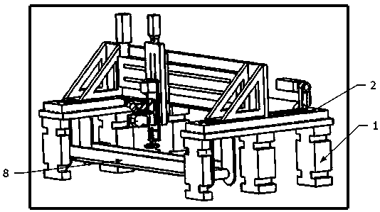 Automatic recognition and pickup mechanism for gangue on coal mine coarse and fine coal conveying belt