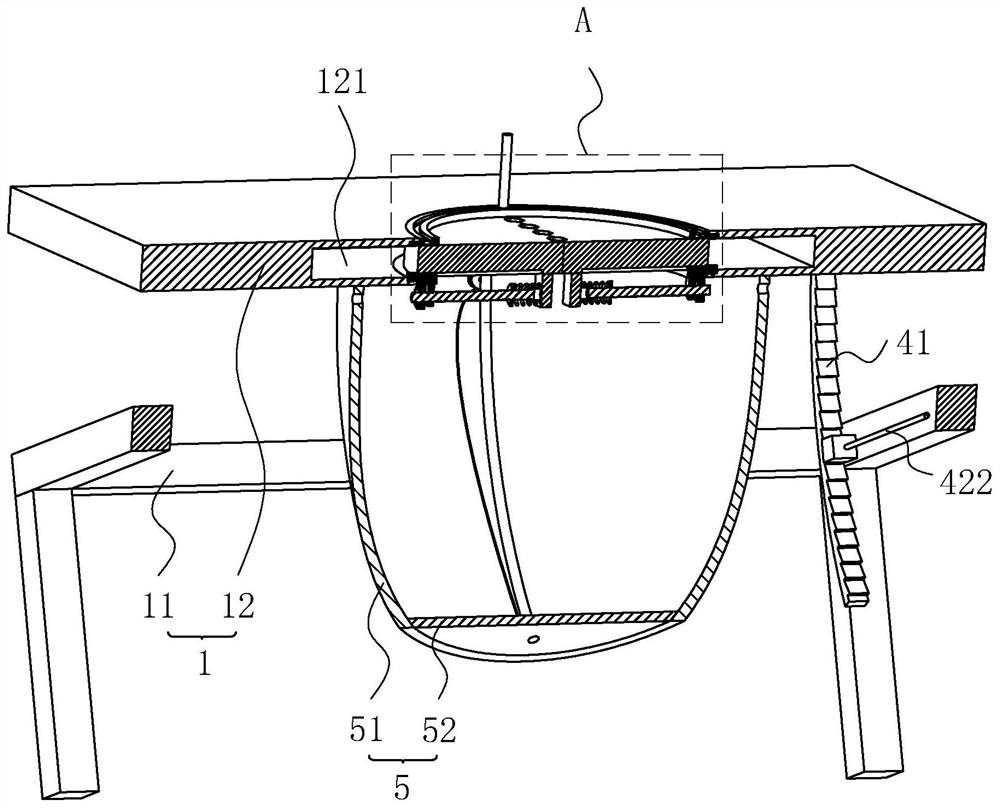 Milanese eye sewing device